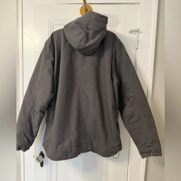 Carhartt WASHED DUCK BARTLETT JACKET size XLT GREY